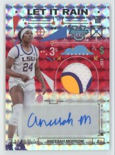 2024-25 Bowman University Best RED Geo Refractor Aneesah Morrow Auto Patch 1/10
