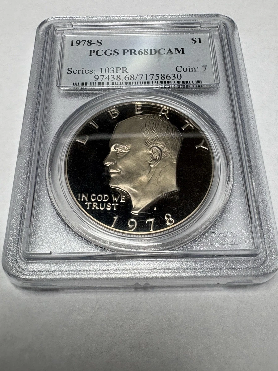 PR 69 Graded 1974 Eisenhower Dollars (1971-1978) for sale | eBay