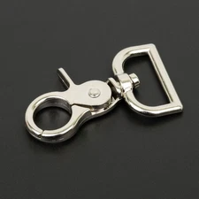 Country Brook Design® 1 Inch Lightweight Trigger Swivel Snap Hooks, 100 Pack