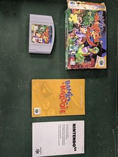 Banjo-Kazooie CIB Complete In Box Nintendo 64, 1998 Rareware Good Condition
