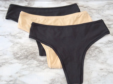 Skims 2028 Fits Everybody Thong 3-Pack Panties US Size S