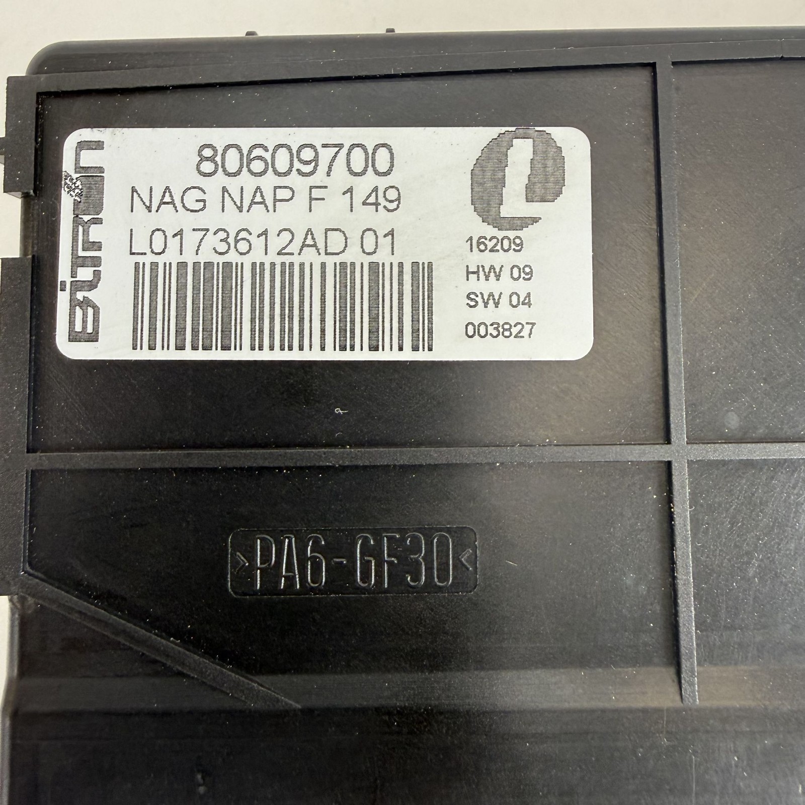 2009-2014 Ferrari California Seat Control Module ECU OEM 80609700 NAG NAP
