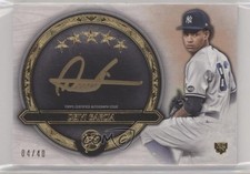 2021 Topps Five Star Golden Graphs 4/40 Deivi Garcia #GG-DG Auto 4k8