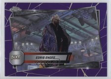 2025 Topps Chrome WWE Purple Refractor Edris Enofe #94 11ch