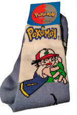 NWT Vintage Pok mon Iconic Ash Throwing ball Boy Socks Size 6-8 1/2 NINTENDO new