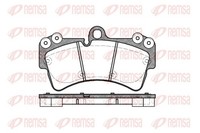 Bremsbelagsatz Scheibenbremse Remsa 0995.00 FüR 7L6 7LA Touareg VW 7L7 Audi TDI