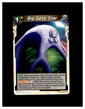 Big Gete Star BT2-122 Common Union Force Dragon Ball Super Near Mint