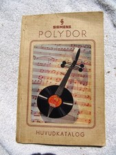 1942 SIEMENS POLYDOR Swedish HUVUDKATALOG German RECORD CATALOG Opera Radio