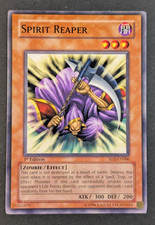 Yugioh TCG - 1x Spirit Reaper - SD2-EN006 - NM/LP - 1st Edition - Rare - 2005
