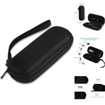 EVA Hard Carrying Case Water-Resistant Cover Digital Recorders & Gadgets Black
