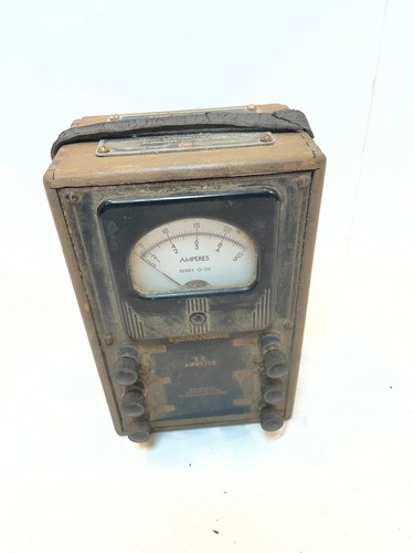 Vintage Navy Precision Apparatus CPF-60056 AC Ammeter - UNTESTED