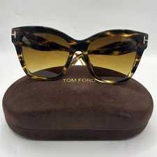 Tom Ford ELVIRA FT1217 Brown Havana/Brown (55F) Sunglasses