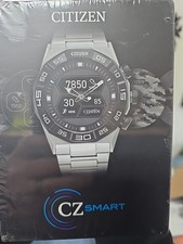 Citizen Men's Cz Smart Hybrid Stainless Steel Bracelet Smart Watch 44mm
