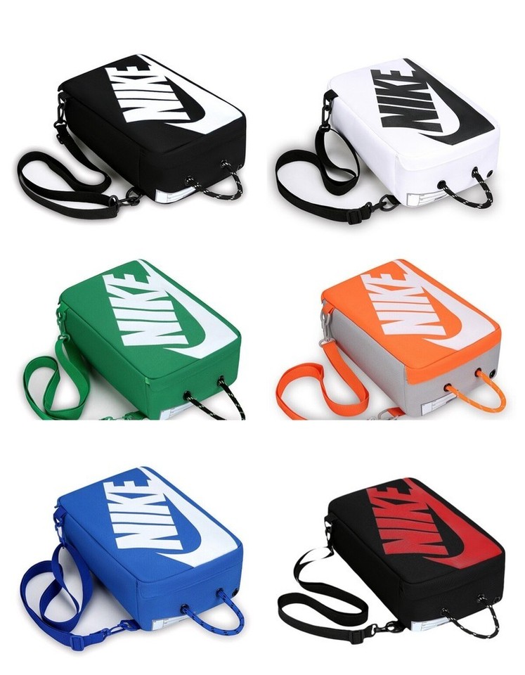 Nike Shoe Box Carryall: Bolsa compacta con cremallera para botas, gimnasio y elementos esenciales escolares