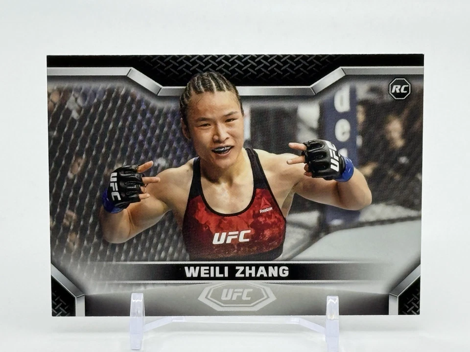 2020 Topps UFC Knockout Complete Base Set 1-99 - WEILI ZHANG Rookie, MCGREGOR - Image 4 of 4
