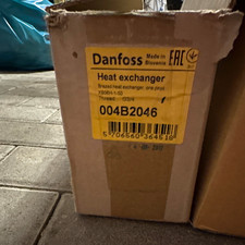 Danfoss Wärmetauscher + Wärmedämmung braze...