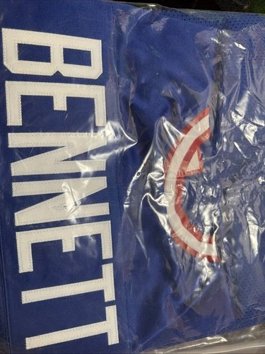 BUFFALO BILLS CORNELIUS BENNETT AUTOGRAPHED BLUE JERSEY BECKETT COA Signed NFL