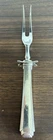 VTG 1929 RHYTHM by Wallace Sterling 8-1/2" Sterling Carving/Serving Fork EUC