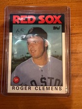 2016 Topps 65th Anniversary Buybacks Scarce Silver Roger Clemens 1986 #661 SSP