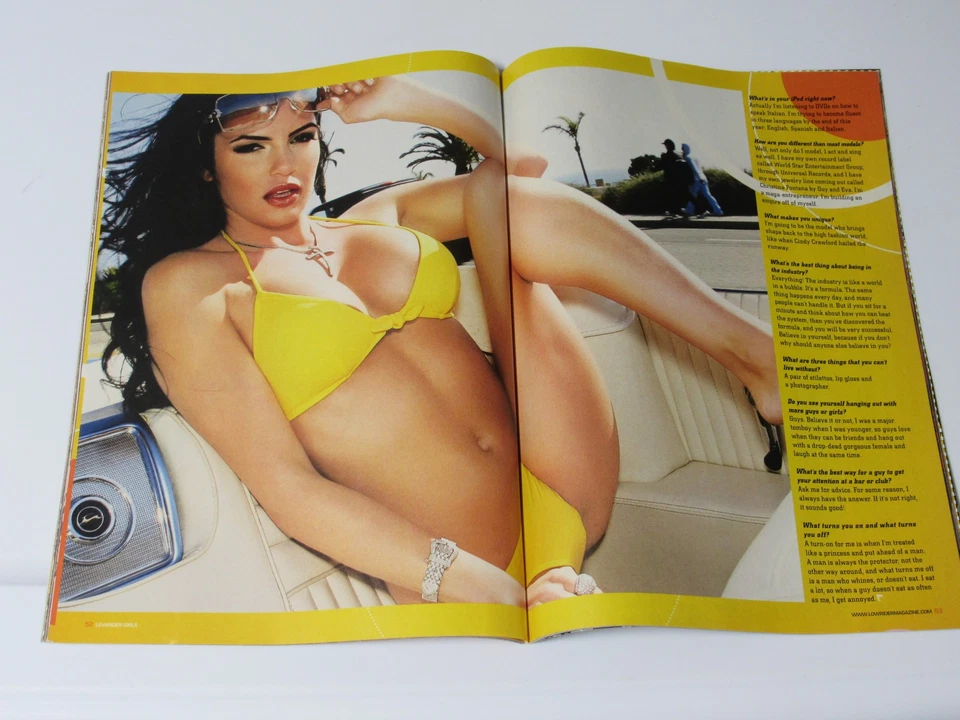 Lowrider Presents Girls Magazine Sept. 2008 bikini babes Hot buy2 get 1 FREE - Image 4 of 4