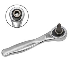 72 Teeth Ratchet Hand Tools Small Two-way 1/4'' Hex Adjustment Device