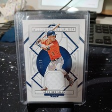 2021 Panini National Treasures #57 Alex Bregman JSY Jersey /99 - NM-MT
