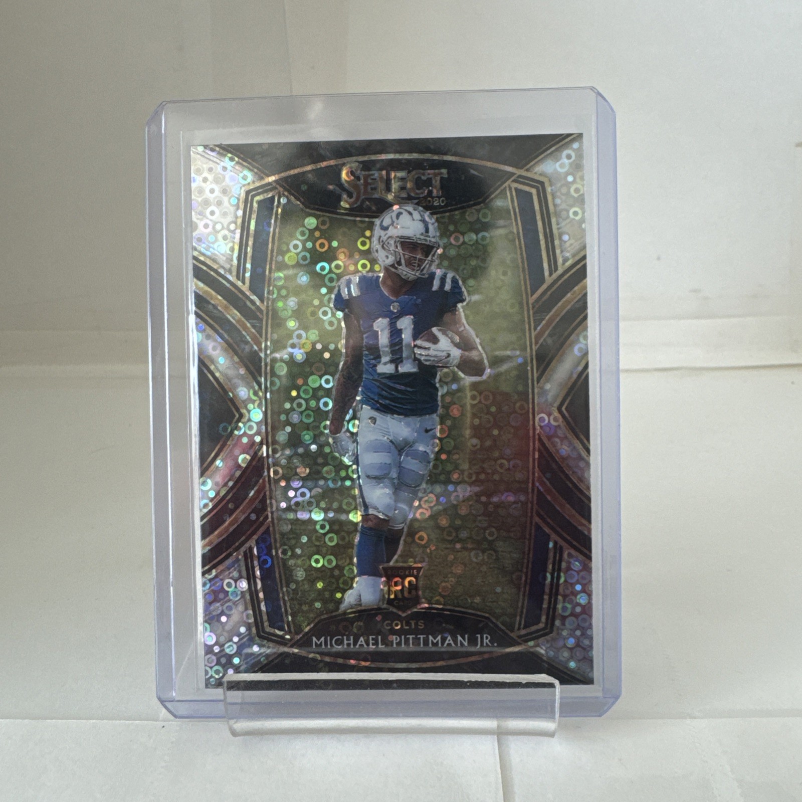 Michael Pittman Jr RC â–ª 2020 Select Disco Prizm Club Level #262 Rookie
