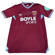 El Hadji Malick Diouf WEST HAM Signed Shirt EXACT PROOF