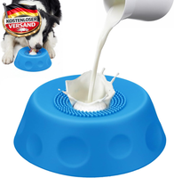 Antischlingnapf Hunde FüR FlüSsige Leckerbissen, Silikon Schleckball Hund, Lick