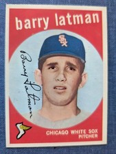 1959 Topps #477 Barry Latman Chicago White Sox