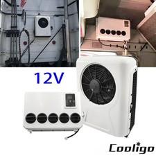 12V Truck Split AC Unit Air Conditioner Car RV Caravan Red 12000 BTU Evaporator