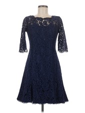 Eliza J Women Blue Cocktail Dress 6