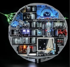 Light Kit Compatible With Lego Star Wars Death Star 75419 Building Sets