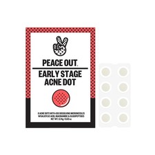 PEACE OUT Early Stage Acne Dots Helps Target Blemishes Below the Surface,...