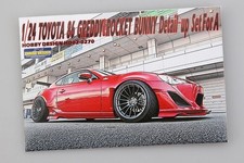 Hobby Design 124 Toyota 86 Greddy Rocket Bunny Detail Up Set for Aoshima Used
