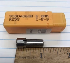 1 pc.  DA300 X 6.0 MM COLLET. KENNAMETAL 300DA060M USA (loc stk)