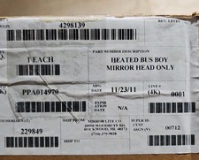 Bus Boy Mirror Heated 4298139 Bus Mirror Bus Boy Mirror Heated 4298139 Bus Mirror