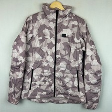 Helly Hansen Lifaloft Purple Puffer Jacket Pink Camo Women's Size L
