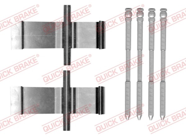 ZubehöRsatz Scheibenbremsbelag Quick Brake 109-0194 FüR Volvo V60 2 225 S60 3-image