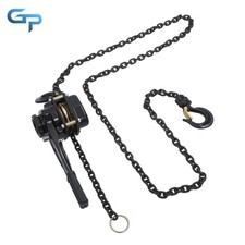 1650 LBS Lever Chain Hoist 10FT Manual Ratchet Puller Hoist for Lifting Pulling