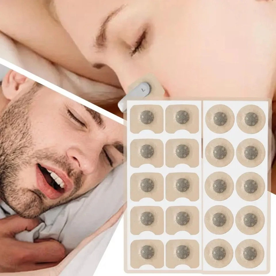 100pc Magnetic Nasal Breathing Nose Dilators Starter Kit Nasal Strips Nasal Clip - Image 3 of 4