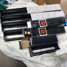 Lot of 4 Vintage Argus  581 Slide Magazine 80 Slide Trays  1 60 Slide Tray