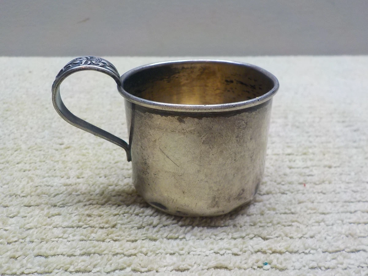 纯银古董杯子银色| eBay