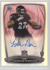 2014 Bowman Rookie Chrome Refractor Auto Ladarius Perkins #2 Auto 1k5
