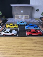 Hot Wheels Porsche 911 GT3 RS Lot of 5 Mint Condition Yellow Blue Red White