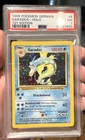 1999 Pokemon TCG German Gyarados Holo 1st Ed 6/102 PSA 7