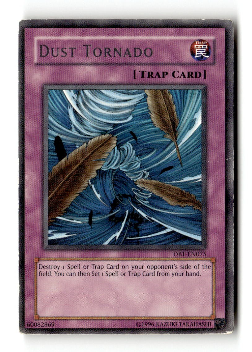YuGiOh! TCG Dust Tornado: Moderately Played Rare Unlimited - DB1-EN075