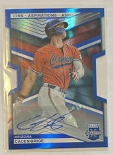 2023 Panini Elite Extra Edition #128 Caden Grice Aspirations Die Cut #/69