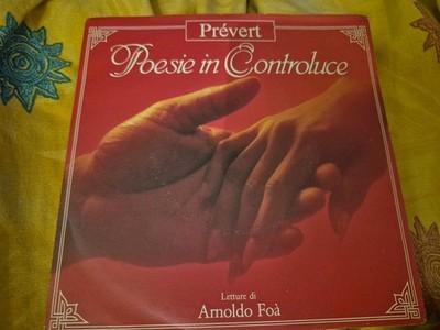 Arnoldo Foa - Poesie In Controluce (EP Vinylsingle/Italien Pressung/Agfa Werbemi