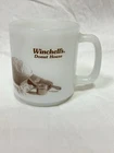 Vintage 70’s Winchell's Donut House Mug White Milk Glass by Glasbake Restaurant